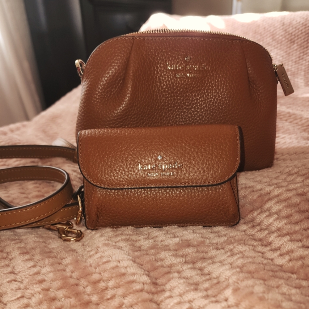 Kate Spade mini bag and small wallet